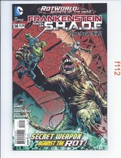 Frankenstein Agent of S.H.A.D.E. U PICK 0 1 2 3 4-12 13 14 15 16 2011 DC f112