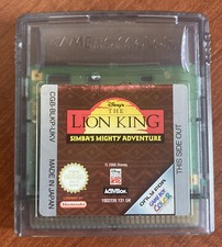ebay® Auktion 175340220328 | Disney’s KÖNIG DER LÖWEN: SIMBA’S MIGHTY ADVENTURE GameBoy Color UK Version Cartridge Thumbnail of ebay® auction 175340220328 | Disney’s KÖNIG DER LÖWEN: SIMBA’S MIGHTY ADVENTURE GameBoy Color UK Version Cartridge