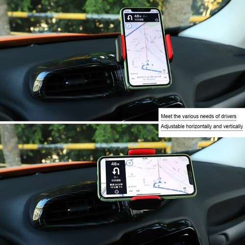 Soporte de montaje para teléfono con ventilación central de aire para Jeep Renegade 15 up carbono - Imagen 2 de 9
