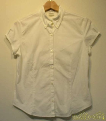 Guy Rover Puff Sleeve Short Shirt M White