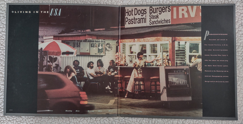Linda Ronstadt Living in the USA gatefold vinyl record Asylum 6E-155 Tested - Picture 6 of 11