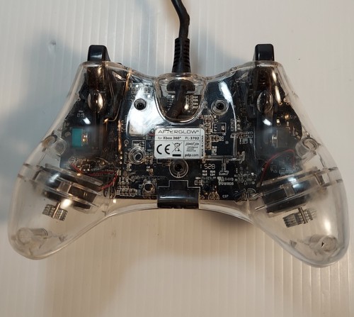 Afterglow PL-3702 Xbox 360 Clear LED Wired Controller Untested - Picture 4 of 4