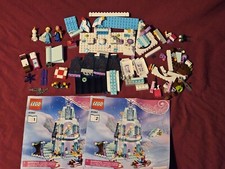 LEGO Disney: Elsa's Sparkling Ice Castle 41062 Complete w 3 Minifigures & Manual