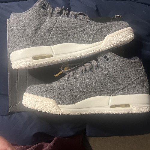 Size 5.5 - Youth Nike Air Jordan 3 Retro Wool 2017 - Picture 2 of 9