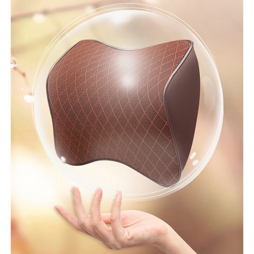 Car Seat Headrest Pillow Memory Breathable Neck Support Cushion Pad Soft - Picture 5 of 19