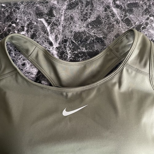 Nike Sports Bra Women’s Plus Size 3X Green Padded Medium Support Dri-fit NEW - Picture 3 of 7