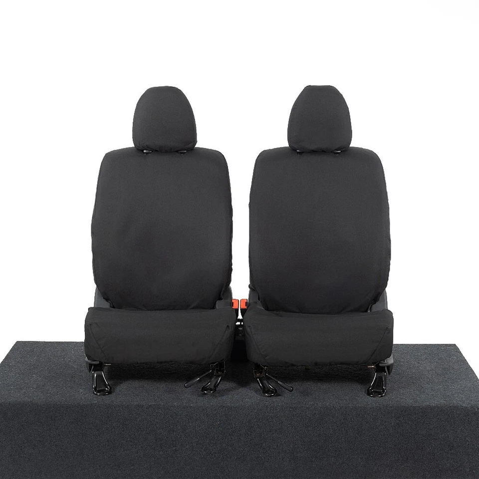 FUNDAS ASIENTO DELANTERO MITSUBISHI L200 MK7 A MEDIDA (2015 EN ADELANTE) NEGRO 205 Foto 2 de 4