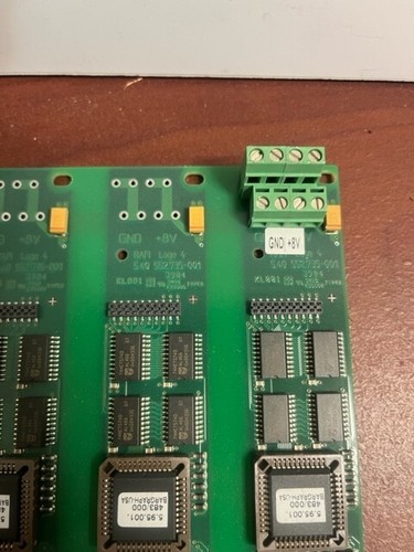Goss RAFI LAGE 4 5.40 552.735-001 Ink Key Bar Graph 4 Channel Control Board - Picture 4 of 5