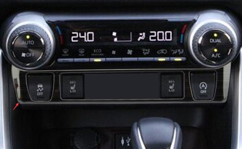 Seat Heating Frame For Toyota RAV4 2019-22 Trim 1PCS Console Black Titanium - Picture 3 of 6