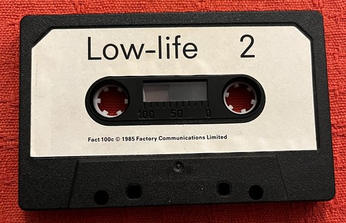 NEW ORDER - CASSETTE TAPE WITH PAPER LABELS - LOW-LIFE - Picture 3 of 10