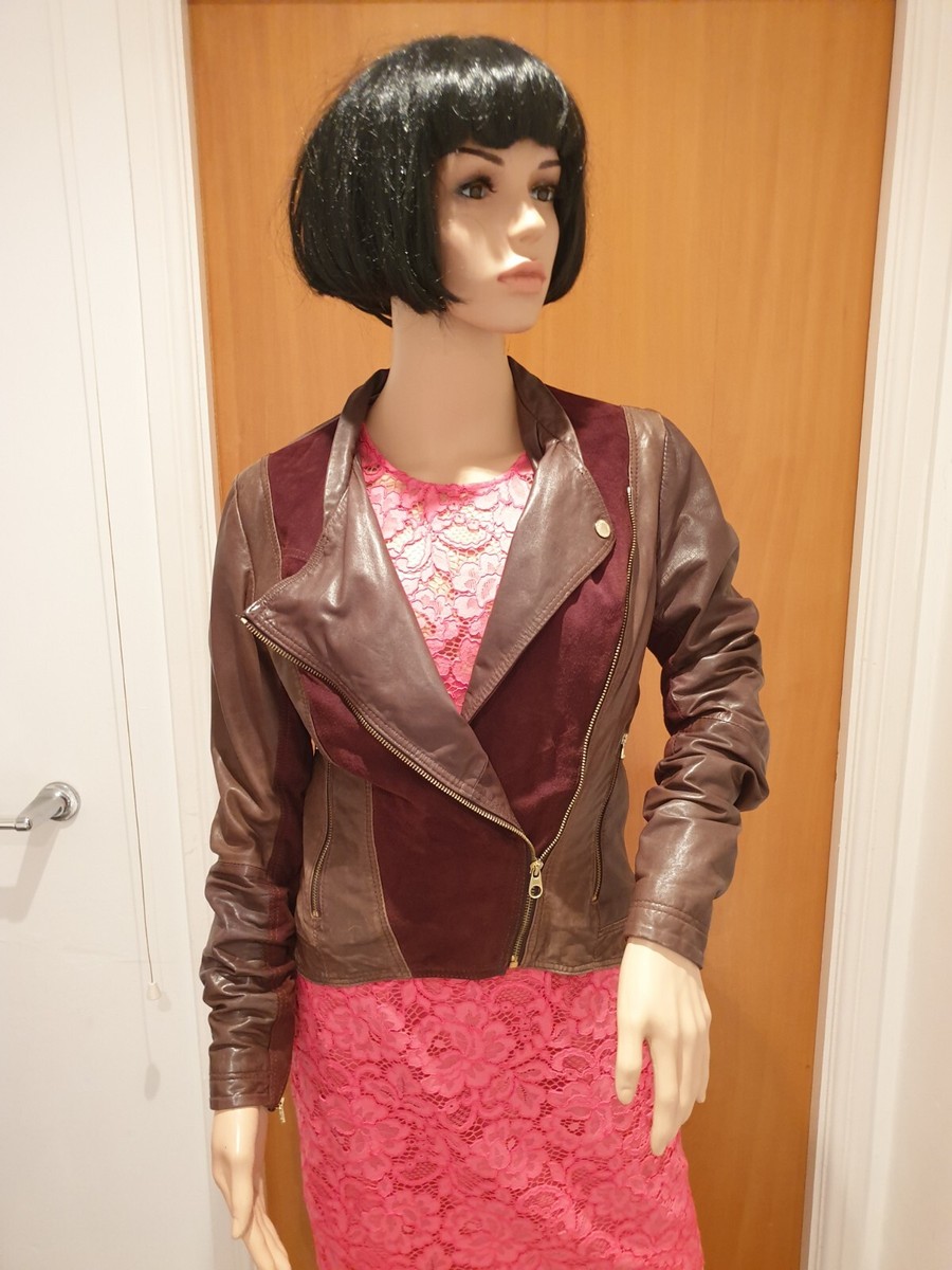 Girls ted baker leather jacket hotsell