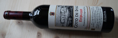 Rioja 1998 Coto de Imaz Reserva DOCa Sammlerwein mit Seriennummer