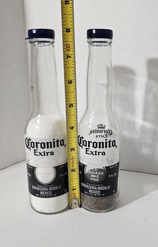 CORONITA SALZ- UND PFEFFERSHAKER (1 Paar 7oz Coronita Shaker) Glas - Bild 4 von 4