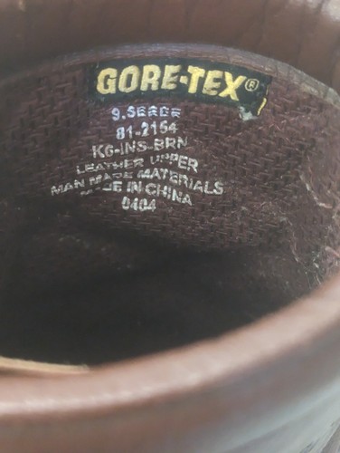Cabelas 81-2154 Brown Lace Up GoreTex Leather Hunting Work Boot Mens 9.5 EEEE - Picture 5 of 5