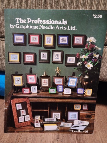 Cross Stitch Vintage Pattern books, Leaflets Teachers, Home, Disney, Prayer, Job - Picture 64 of 79