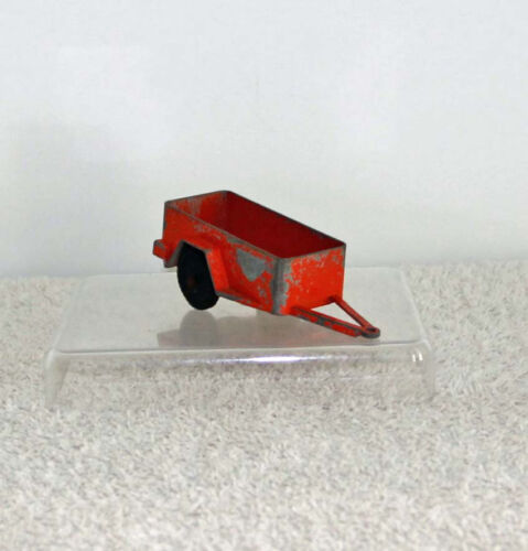 Remolque Tootsie Toy U-Haul fundido a presión de colección naranja sin calcomanía - Imagen 5 de 8