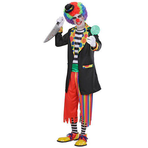 Scarpe Clown - Taglia Unica Adulta - Colori Assortiti - Accessori Per Carnevale - Foto 3 di 3