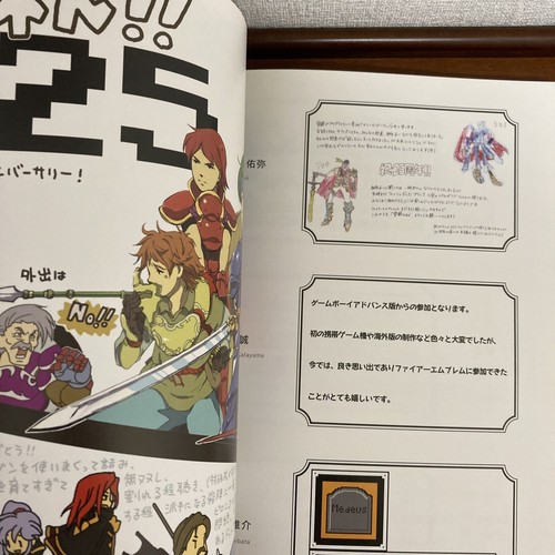 Fire Emblem Official Staff Book 25th Anniversary Art Book Illustration - Imagen 10 de 12