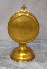 Older Used Luna Holder, Church Custodial with Adjustable Track (CU57) chalice co