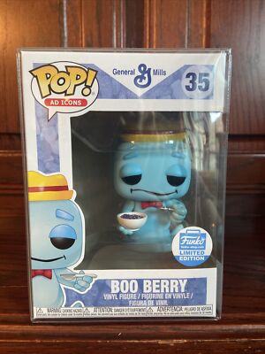 Funko POP! Ad Icons: Boo Berry (with Cereal) VAULTED Funko