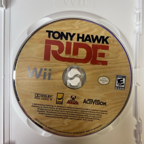 Nintendo Wii Tony Hawk Ride Skate Board Wireless Controller & Game no Dongle - Picture 10 of 11