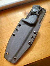 LionSTEEL Black Kydex Sheath For T5 Fixed-Blade Knife Left/Right Handed Support
