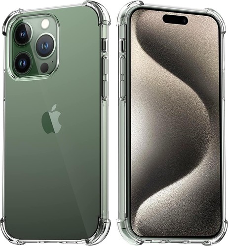 Wholesale Shockproof Clear Case Cover For iPhone 16 Pro Max 15 Plus 14 13 12 11 - Picture 8 of 13