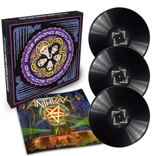 ANTHRAX - KINGS AMONG SCOTLAND  3 VINYL LP NEW! - Picture 1 of 1