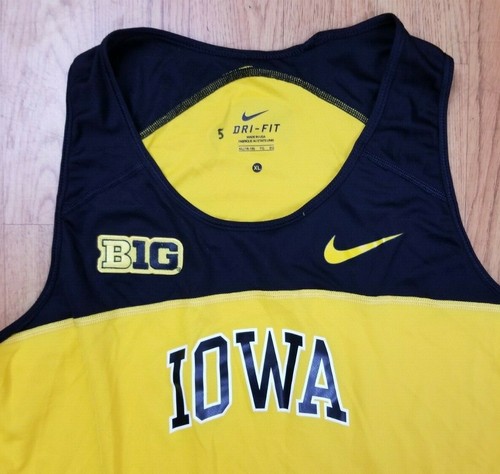 Iowa Hawkeyes Big10 Singlet Nike Authentic Team Issue Women's Sz XL - Picture 2 of 4