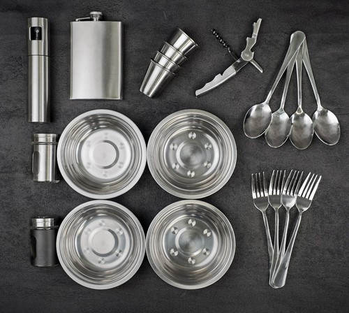 Griddle Accessories Kit for Outdoor Grilling Premium Tools Set for BBQ "Texas" - Picture 22 of 36