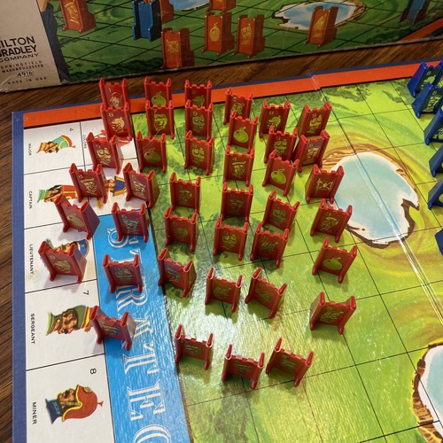 Vtg 1961 Stratego Family Board Game War Strategy 4916 100% Complete Rough Box - Picture 5 of 16
