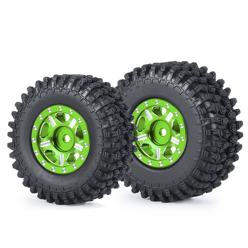 Llantas Beadlock de aluminio de 1,0" + neumático para coche 1:24 axial SCX24 90081/01/02/04 - Imagen 138 de 192
