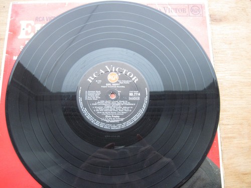 ELVIS PRESLEY Girl Happy 1965 VINYL LP RCA RD 7714 RED SPOT MONO - Picture 4 of 7