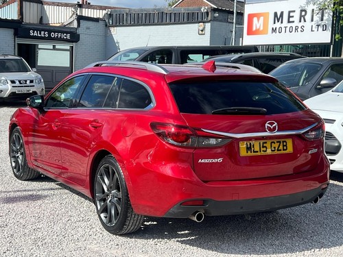 2015 Mazda Mazda6 2.2 SKYACTIV-D Sport Nav Tourer Euro 6 (s/s) 5dr ESTATE Diesel - Picture 8 of 20