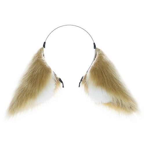 Cosplay Anime Headband Realistic Beast Ear Hairband Role Play Dress Up Headpiece