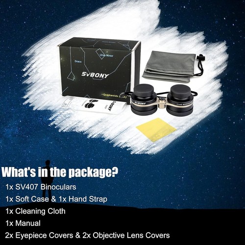 SV407 Portable 2.1x42mm Binoculars - Experience Stars and Spectacles in Clarity - Picture 8 of 9