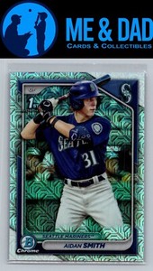 2024 Bowman #BCP-45 Aidan Smith Chrome Prospects Mojo Refractors