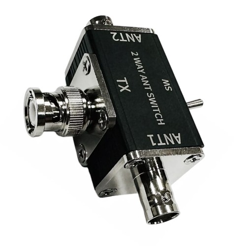 2-Wege 100W CB/HAM-Antennen-Koax-Schalter Adapter SO239/BNC-Stecker 1-30MHz - Zdjęcie 3 z 12
