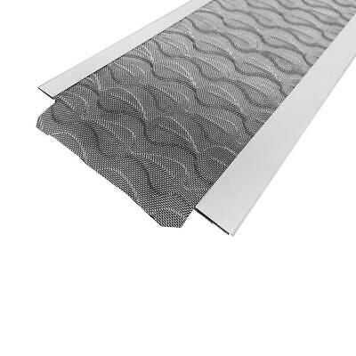 3 ft. L x 5 in. W Flex Fit Aluminum Gutter Guard with Stainless Steel Micro Mesh (25-Pieces Equals 75 ft.) 3 ft. L x 5 in. W Flex Fit Aluminum Gutter Guard with Stainless Steel Micro Mesh (25-Pieces Equals 75 ft.)