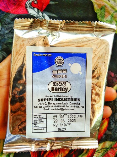 Raw Pearl BARLEY Naturally 90g Free Shipping Naturally Processed Organic NEW - Picture 2 of 3