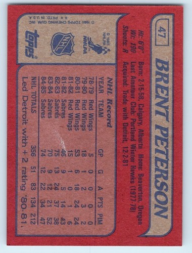 1985-86 TOPPS Hockey Cards & All-Star Stickers - Take Your Pick! - Picture 74 of 286