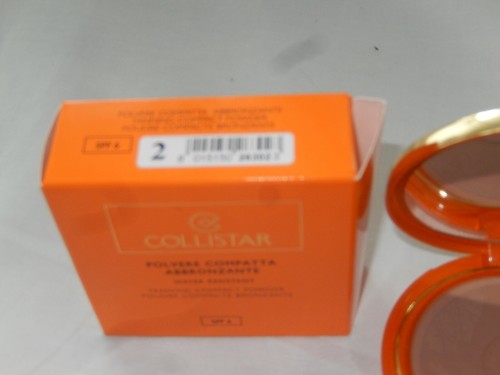 Polvo bronceador compacto Collistar Tanning Compact Powder SPF6 FPS 6-2 - NUEVO EMBALAJE ORIGINAL - Imagen 3 de 4
