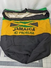 Jamaica No Problem Drawstring Bag Knapsack 20 Inch
