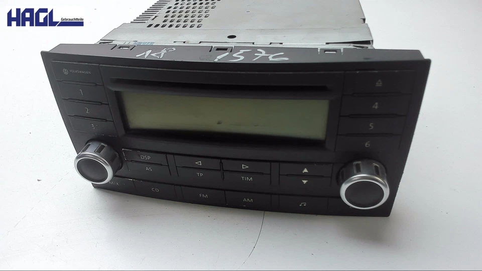 Radio mit Stecker Kein Code Vorhanden 7L6035195A VW Touareg 2.5 R5 TDI 7L - Bild 2 von 4