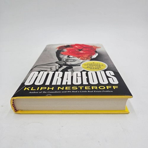 Outrageous By Kliph Nesteroff | A History Of Showbiz & The Culture Wars HC LN - Picture 3 of 13