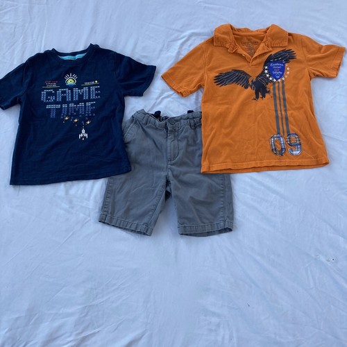 Boy's Sz 6 Pants Shorts Button Ups Tees 12 Piece Lot Brands In Description - Picture 3 of 8