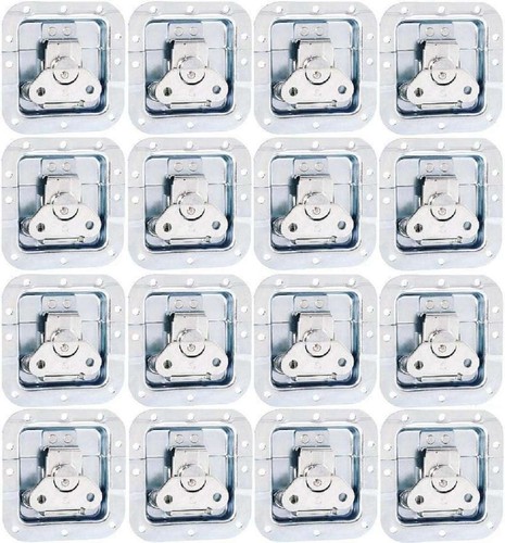 16 x Butterfly Schloss mittel 102 x 104 x 14 mm Einbauschale gekröpft Verschluss - Bild 1 von 3