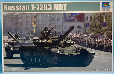 Trumpeter 1/35 09508 Russian T-72B3 MBT Brand New Complete Kit