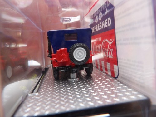 1944 JEEP MB                 2023 CASTLINE M2 MACHINES COCA-COLA   1:64 DIE-CAST - Picture 3 of 4