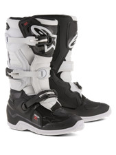 Alpinestars Tech 7S Youth Boots Black/White Size 2